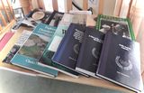 Anita's growing collection of books on Scilly